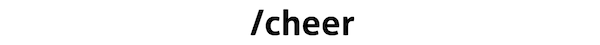 /cheer