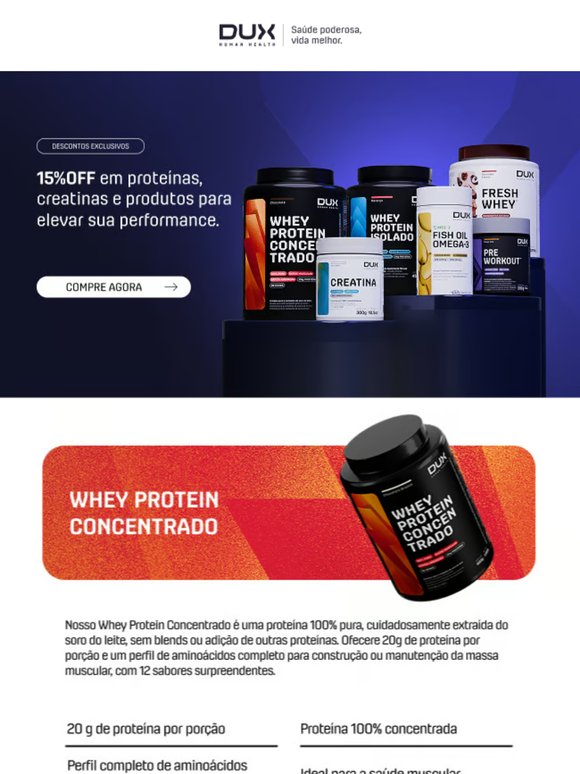 Ainda não comprou? A DUX tem um incentivo pra você ✨