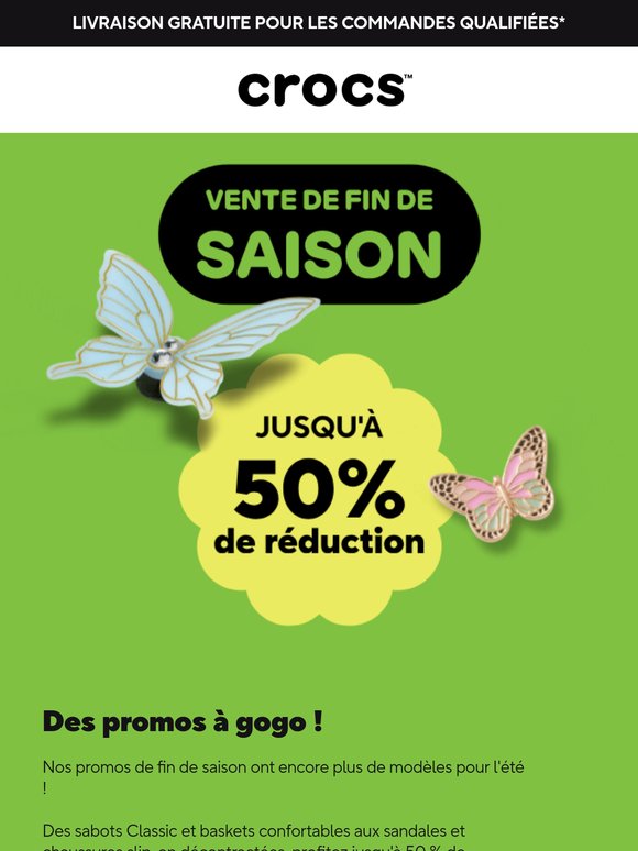Nos promos de fin de saison sont encore plus dingues 😍