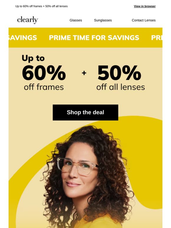 It’s officially PRIME TIME for savings! ⏰