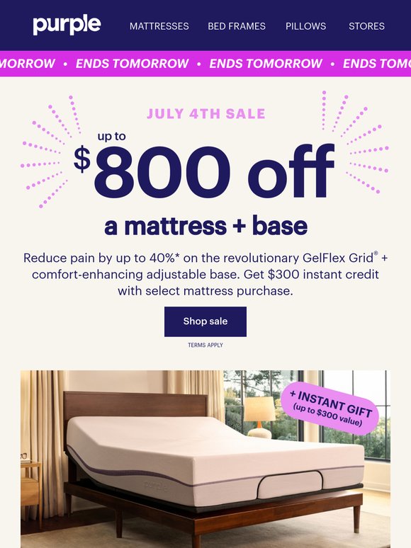 LAST DAY to save up to $800