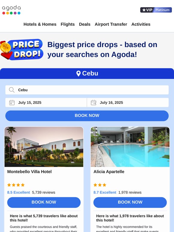 —, top price drops in Cebu, selected for you!