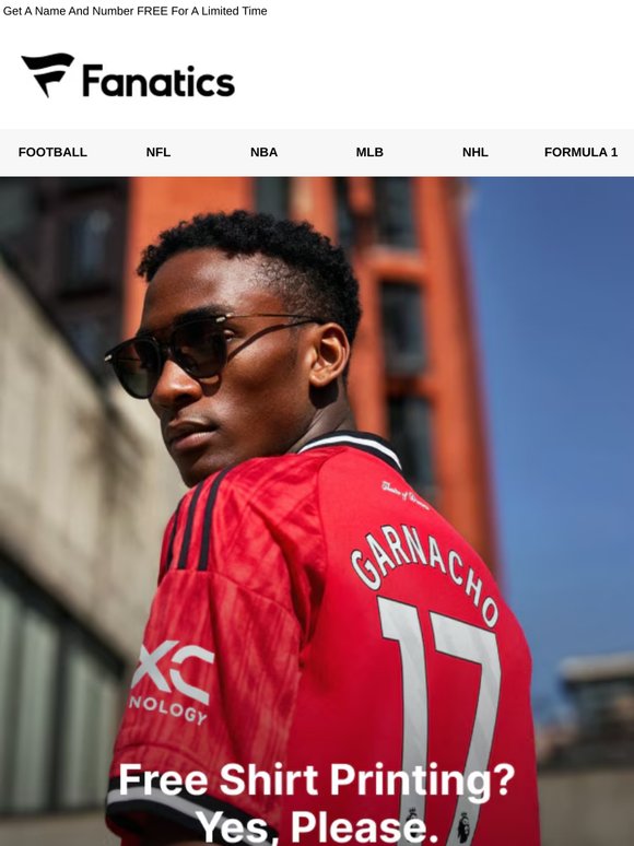 FREE Shirt Printing (Worth £15) Inside | Don’t Miss Out!