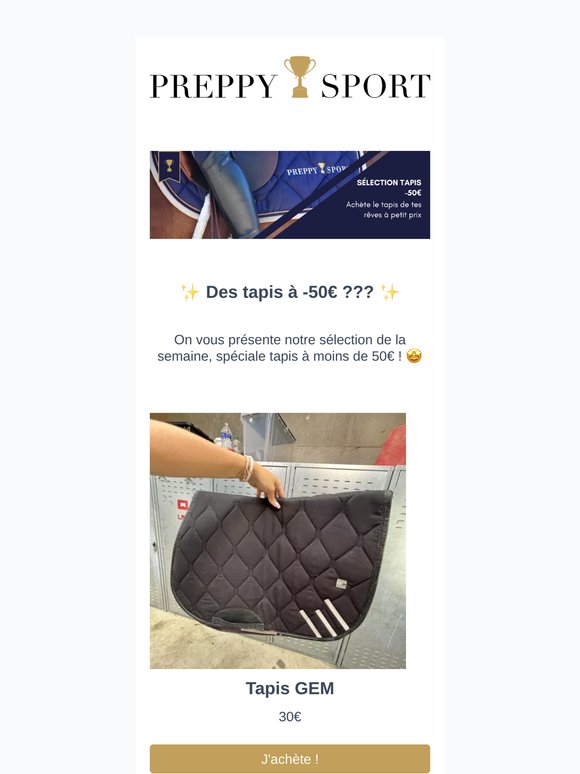 Ta sélection de tapis à -50€ ! 🤩
