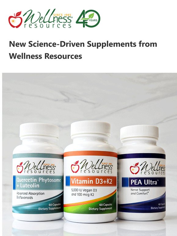 Next Gen Supplements: What's New at Wellness Resources