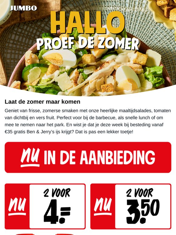 Proef de zomer bij Jumbo ☀️