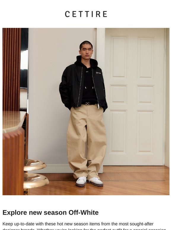 Explore new season Off-White