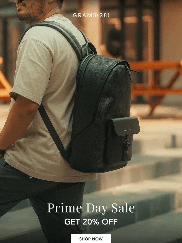 20% off this Prime Day 🎁