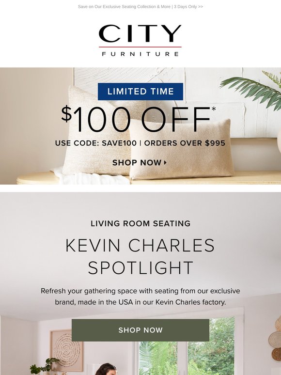 $100 Off? Say Less.