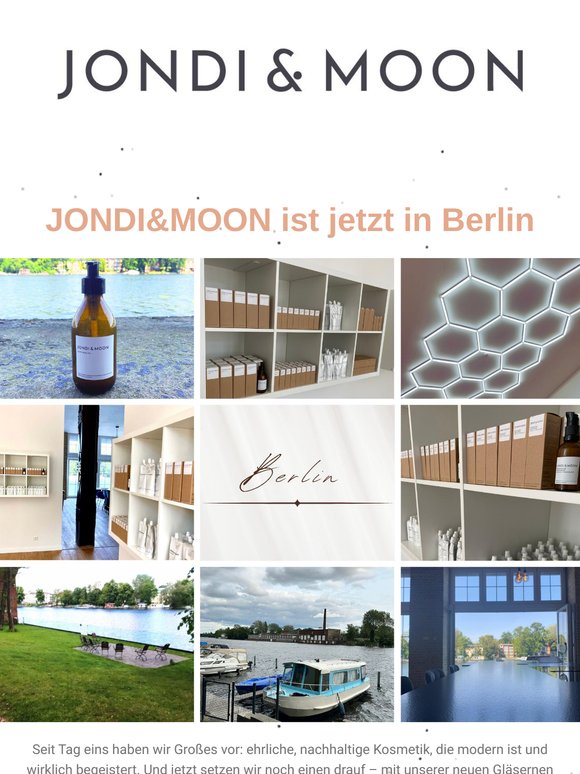 JONDI&MOON zieht in die gläserne Manufaktur nach Berlin 🐻