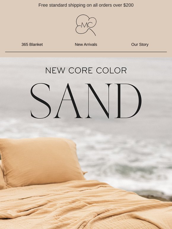 NEW! Meet Sand: Our Softest Neutral Yet