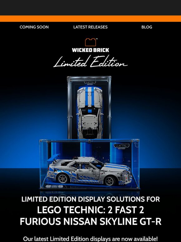 Limited Edition Skyline Displays are LIVE 🏁