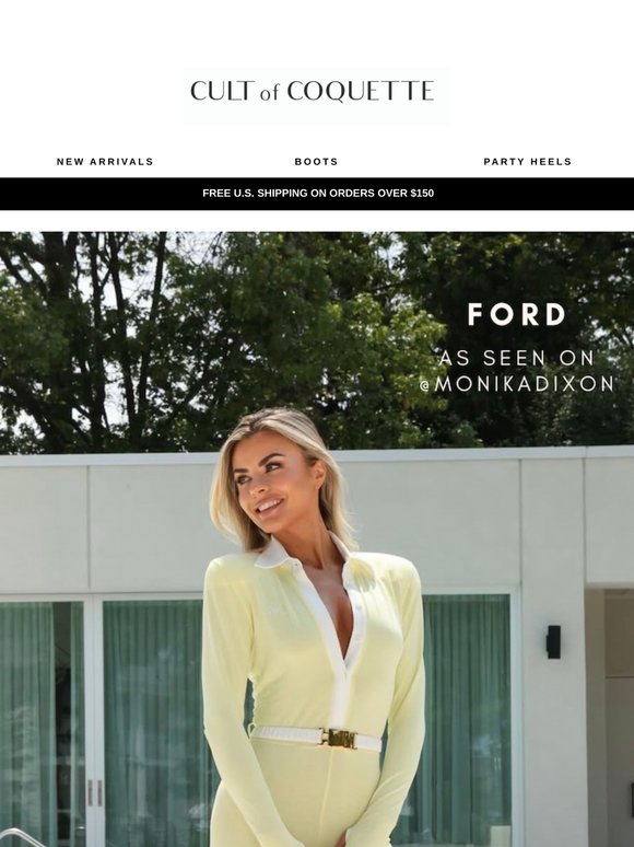 As Seen On You: The FORD Mules 🤍