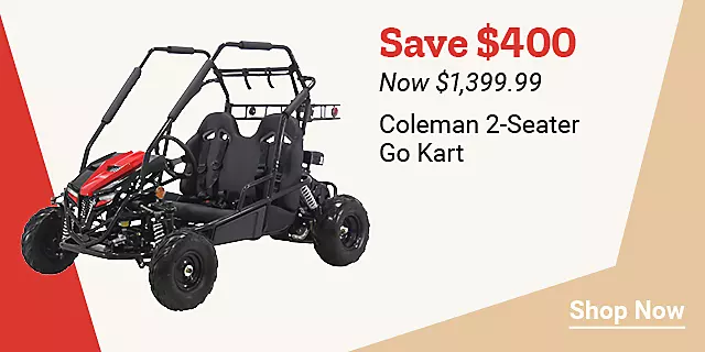  2025 Week28 Coleman2SeaterGoKart 