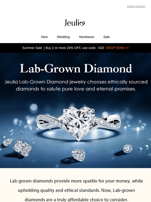 Just Dropped: Lab Grown Diamond Rings