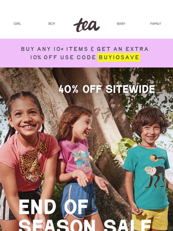 Summer Essentials 40% Off! ✅