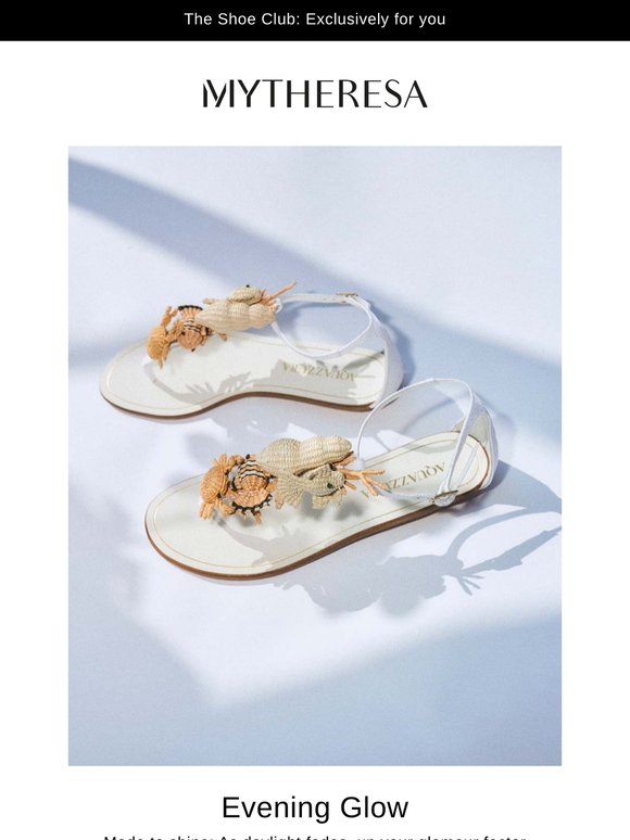 👡 Stride into sunset glamour