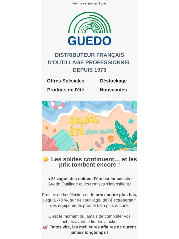 🔥 3e démarque : des prix encore plus bas !