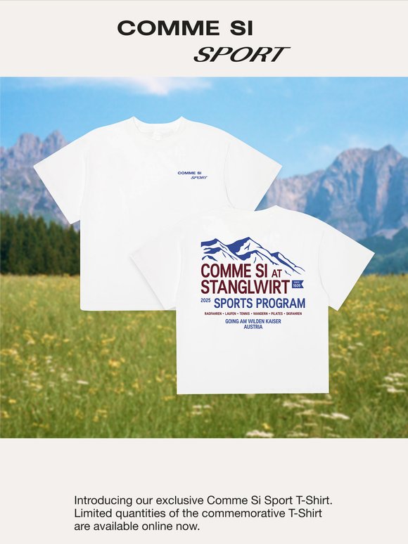 Special Edition: Comme Si Sport T-Shirt