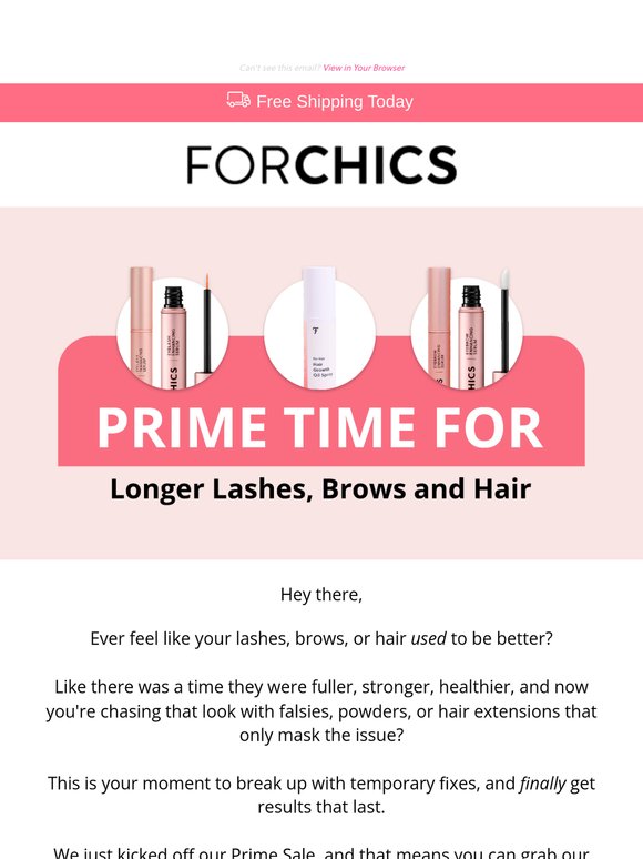 Beauty Just Went Prime