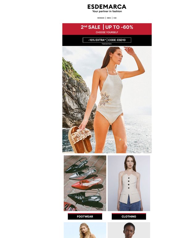 2nd Sale ⭐ Your favorites now with up to 60% off and an extra 10% on selected items