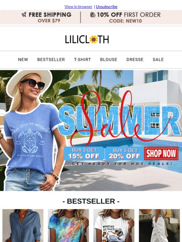 Hurry! Save Up to 20% This Summer!