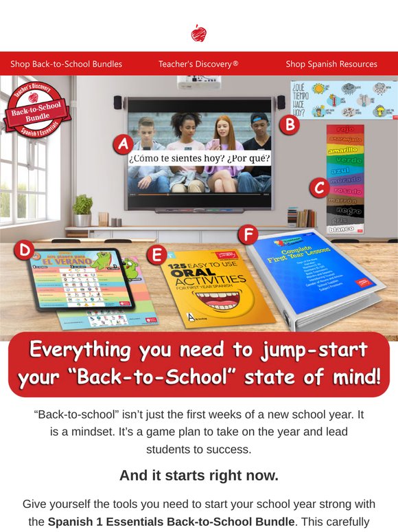 Back-to-School Planning Made Easy with the Spanish 1 Essentials Bundle