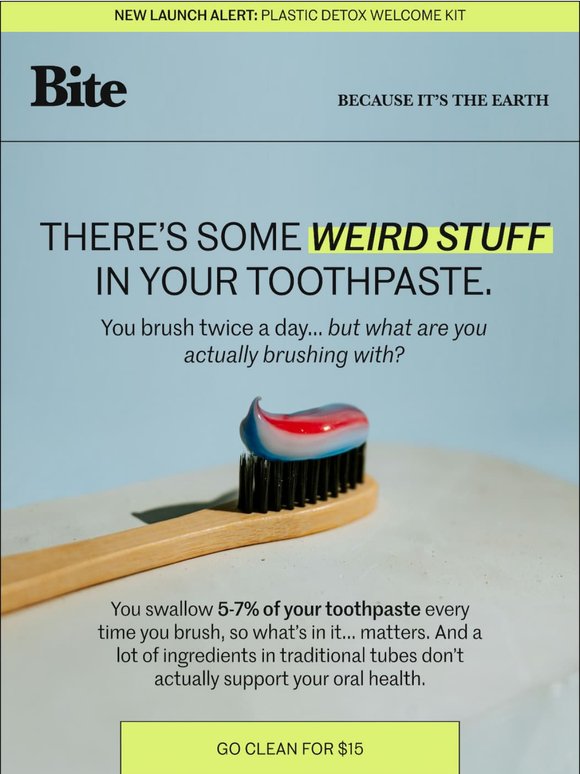 Toothpaste Secrets Bite: Toothpaste’s dirty secrets. | Milled