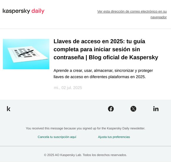 Blog oficial de Kaspersky