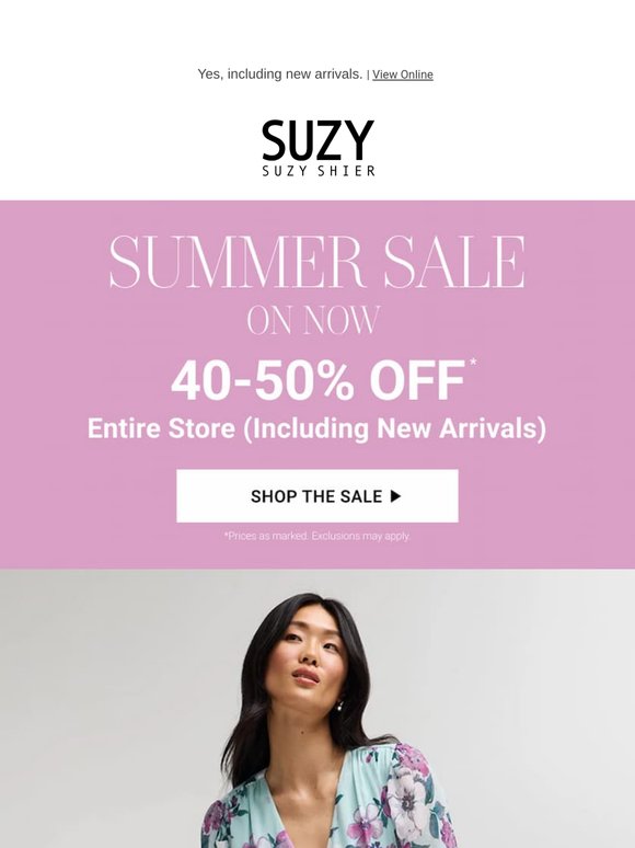 40-50% OFF EVERYTHING