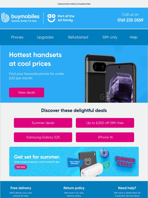 Big brand phones for less 📱