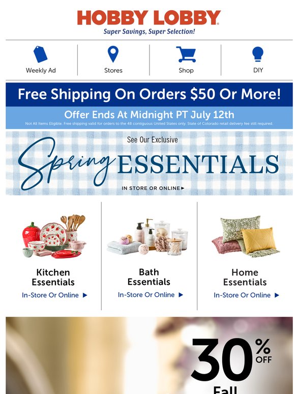 Wrap Your Savings With 30% Off Fall!