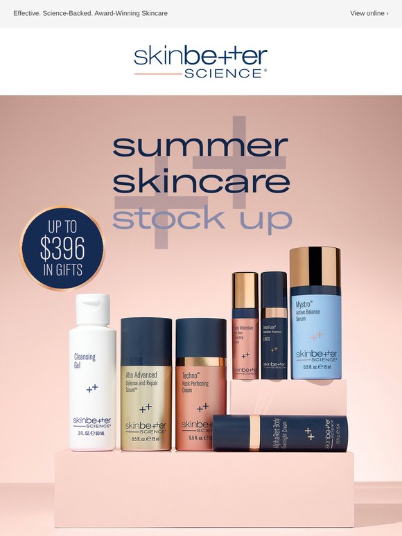 Last Chance! Summer Skincare Stock Up Ends Soon