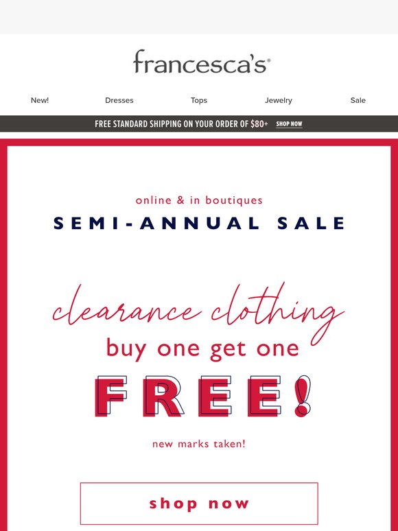 Double Your Wardrobe! ✨BOGO FREE Clearance Clothing!
