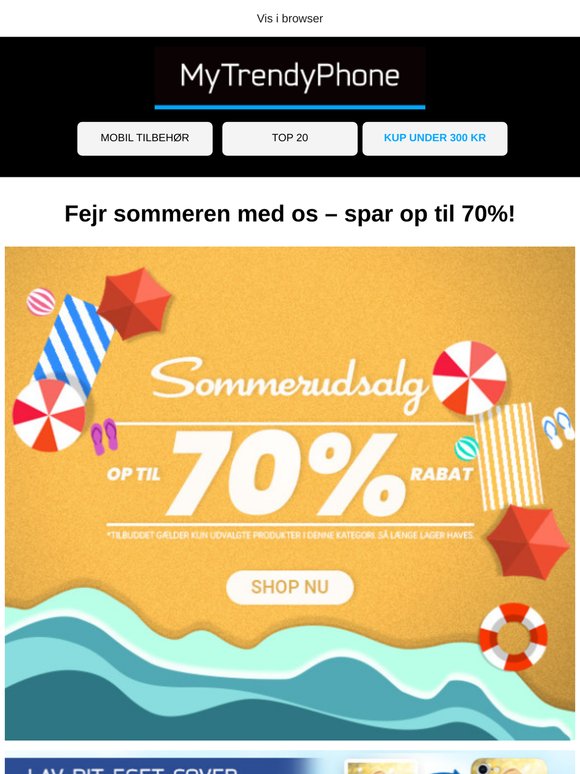 🍉 Sommerudsalg starter NU – op til 70% rabat!