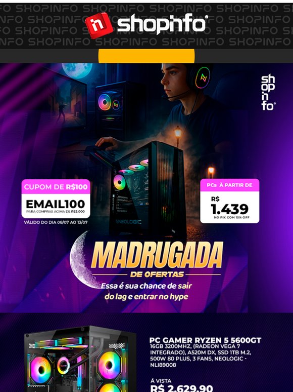 🔥 Aproveite o PIX DAY com CUPOM e descontos rápidos!