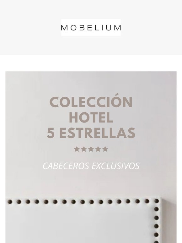 Tu dormitorio, al nivel de un hotel 5 estrellas.