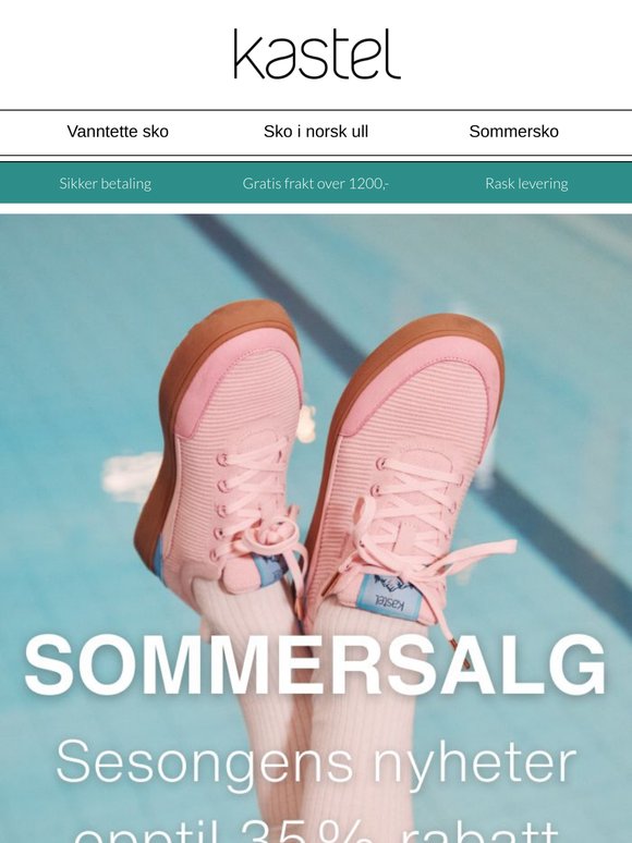 Opptil 35% rabatt på alle sesongens nyheter 🤯