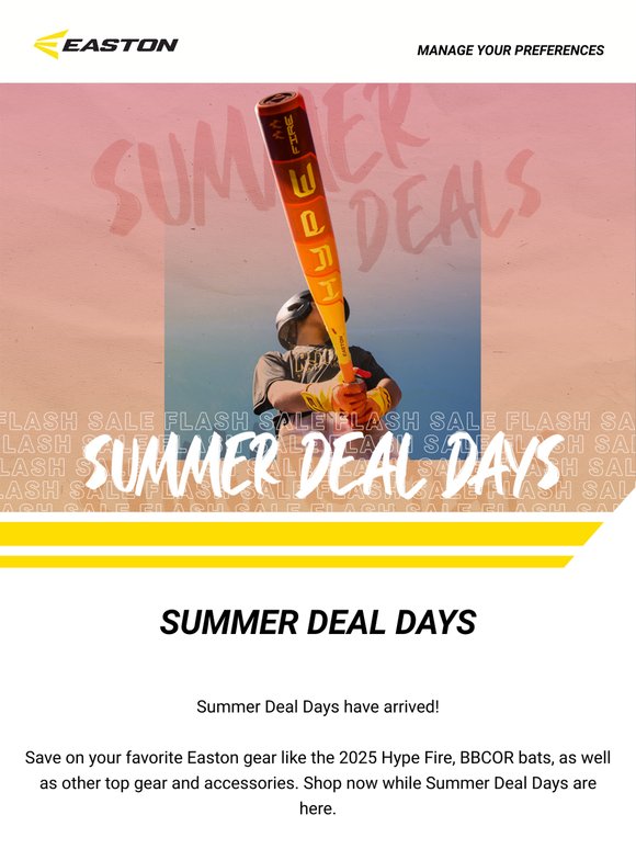 FLASH SALE: Summer Deal Days Are Here