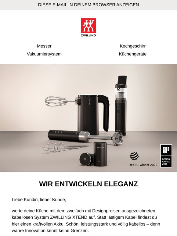 Ohne Kabel, ohne Stress: Unser neues System XTEND macht's möglich