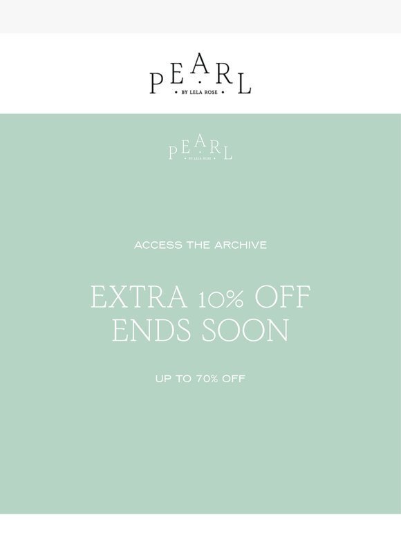 Don't Miss an Extra 10% Off