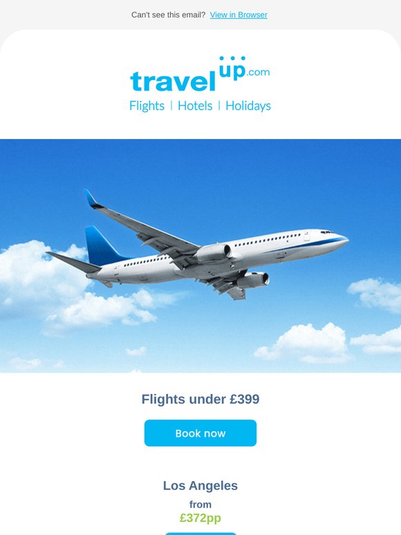 Flights under £399