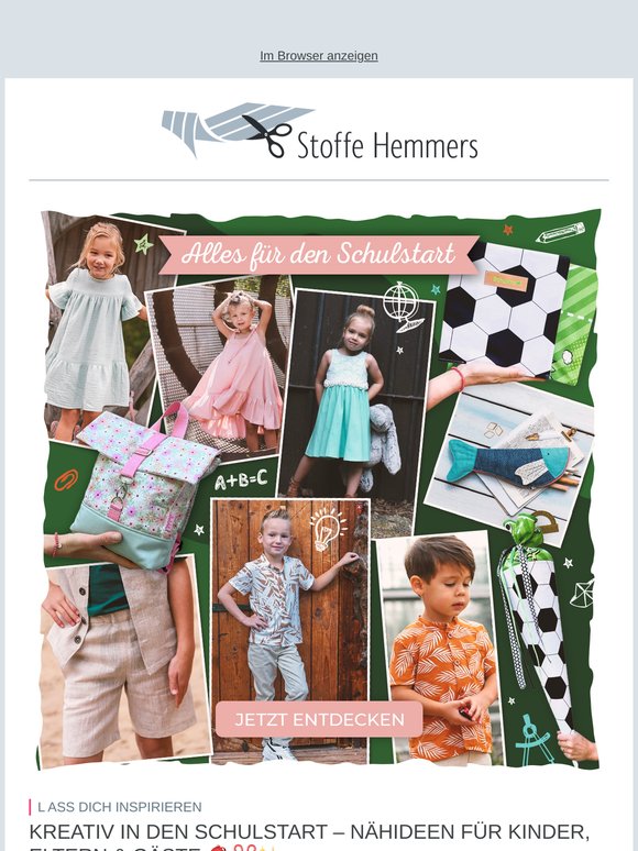 Kreativ in den Schulstart – Nähideen für Kinder, Eltern & Gäste 🎒✂️✨