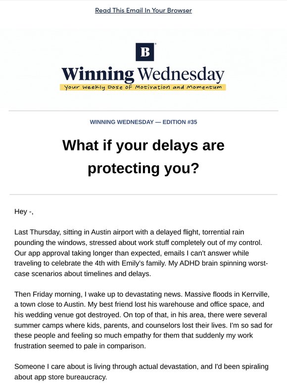 [Winning Wednesday] Burnt Toast Saved My Life?