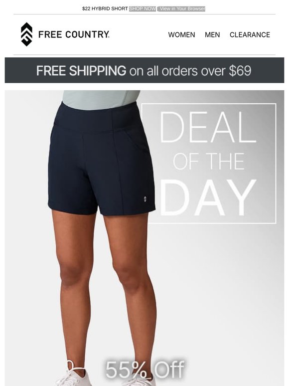 The Shorts of the Season. Just $22.