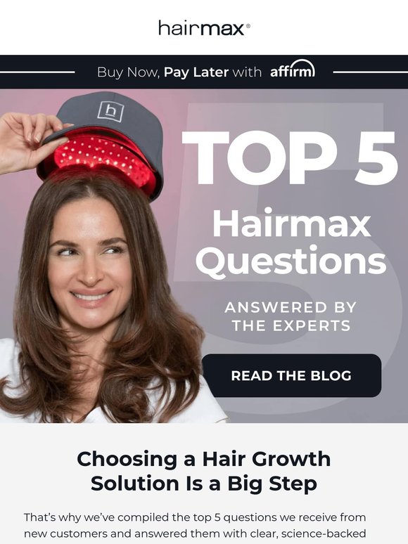 What to Know Before Your First Hairmax Treatment