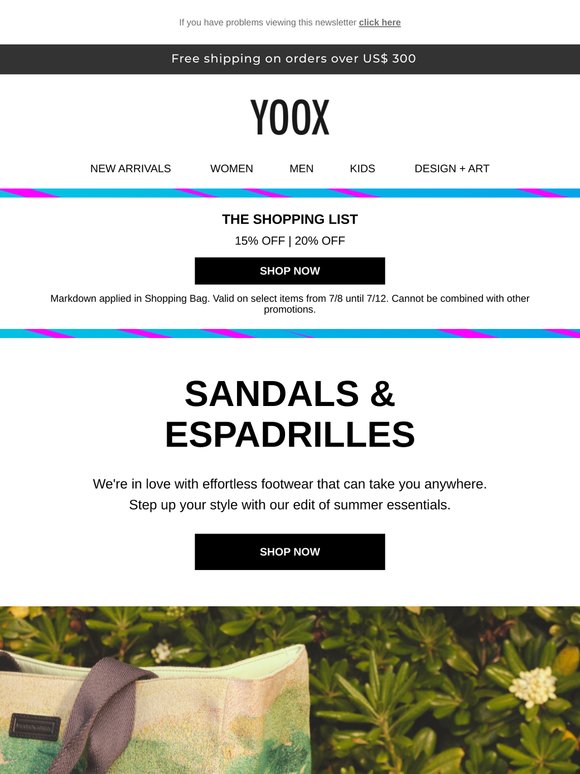 In ❤️ with… Sandals & Espadrilles >