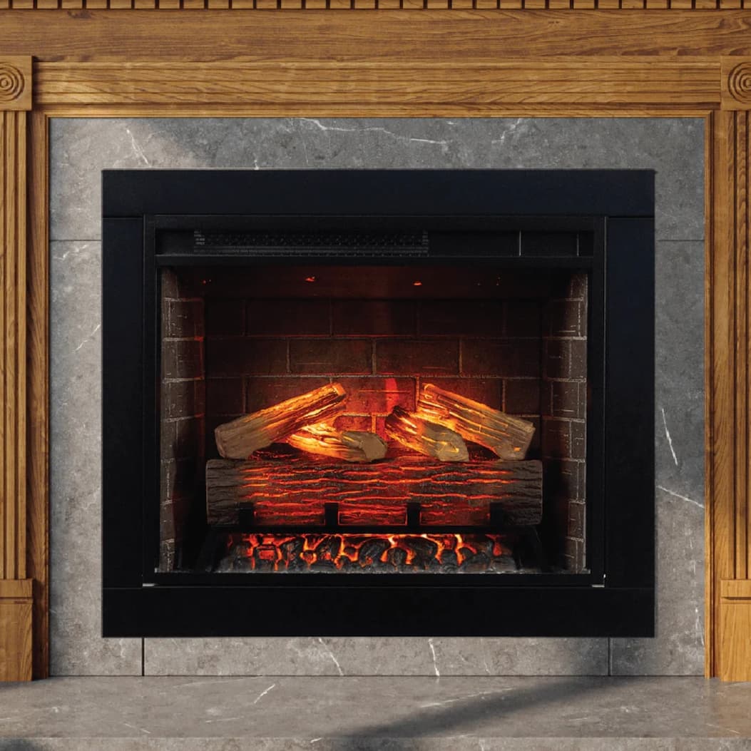 Modern Ember Uptown 28-In Smart Electric Fireplace Insert