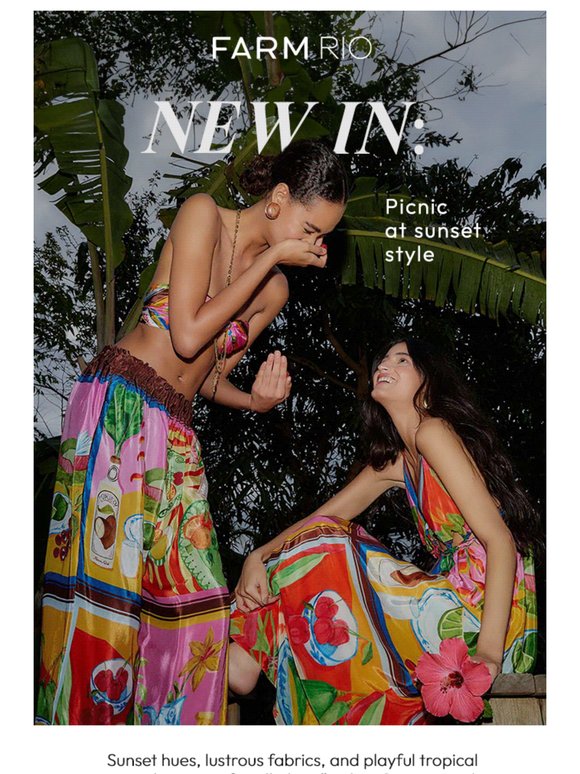 NEW IN: Picnic at sunset style
