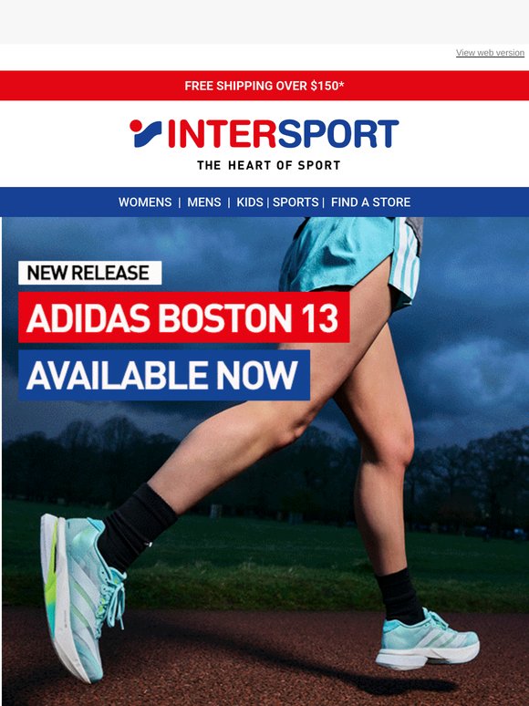 NEW RELEASE: adidas Boston 13 Running Shoes